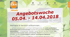 Desktop Screenshot of can-supermarkt.de